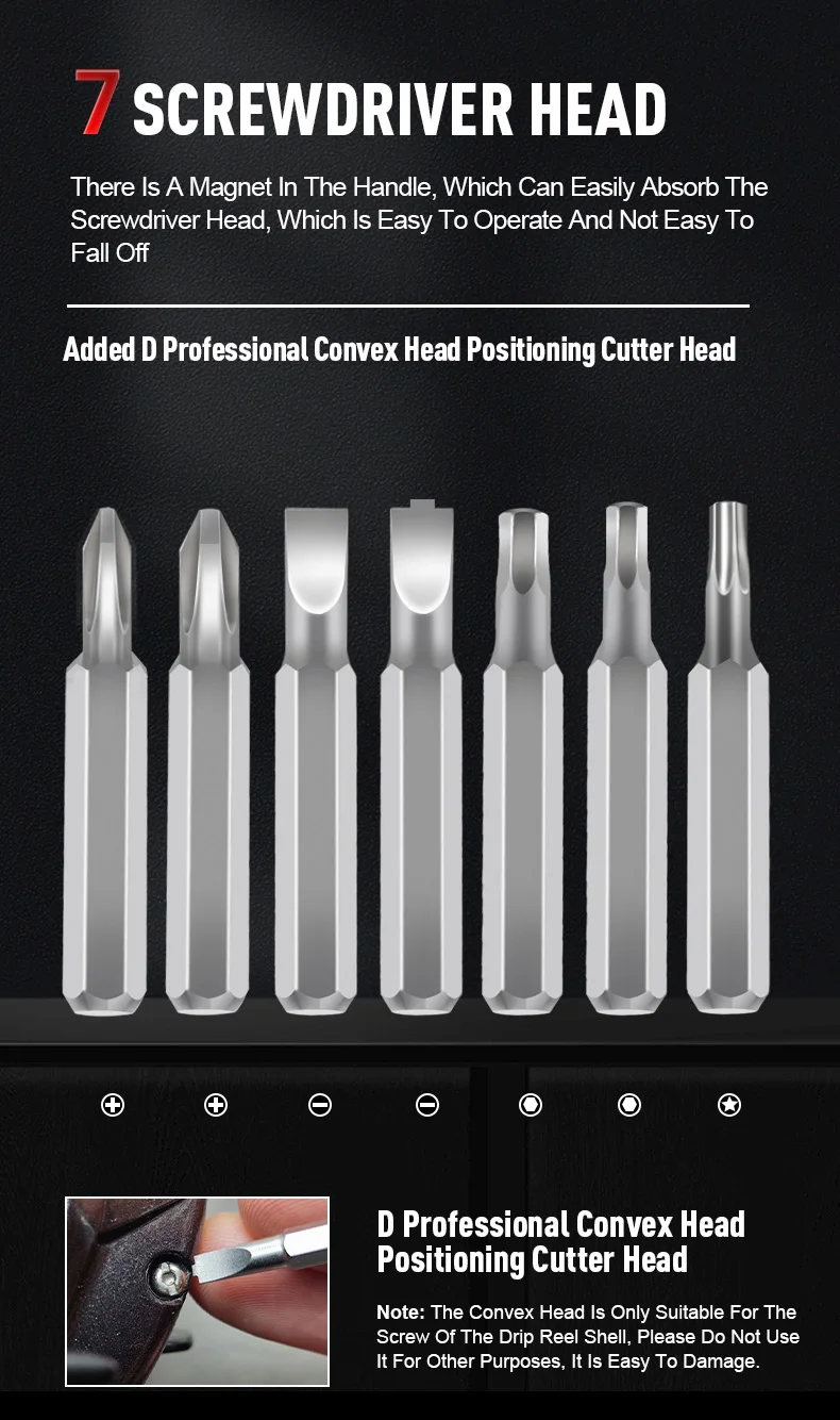 Kingdom Tools For Reel Maintenance 10pcs Bearing Tool For Spinning Reel Repair Kit For Baitcasting Reel Lightweight Use Tools