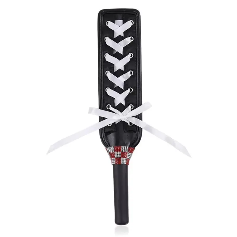 34CM Whip PU Leather Paddle - PU Leather Horse Riding  Horse Whip Crops Equestrianism Whips for Horse Training
