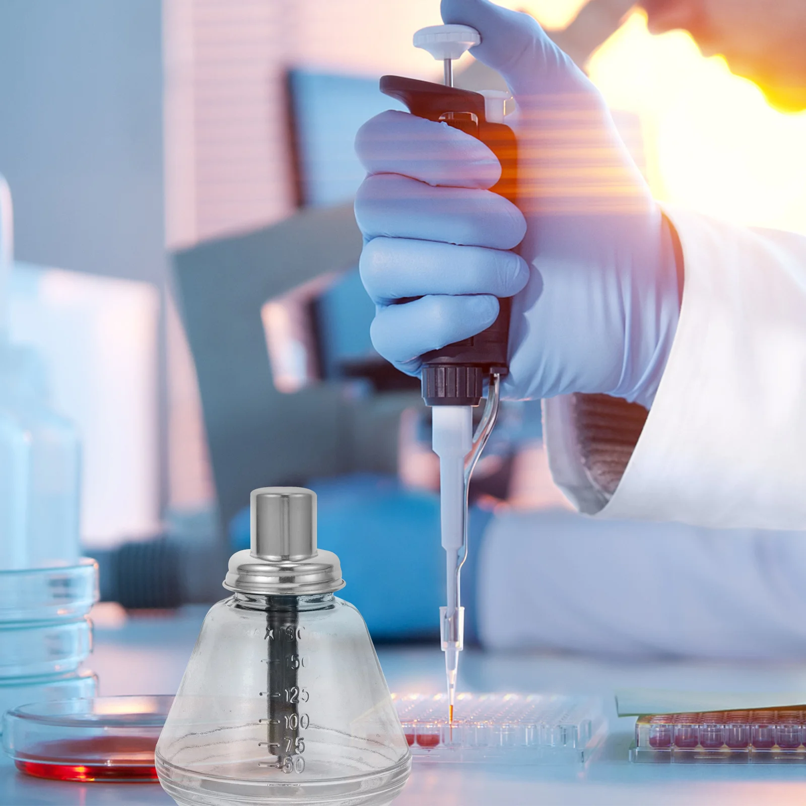 

Bottle Durable Refillable Liquid Dispensers for Cleaning Alcohol Travel Use Empty Bottles Manicure Press Bottles