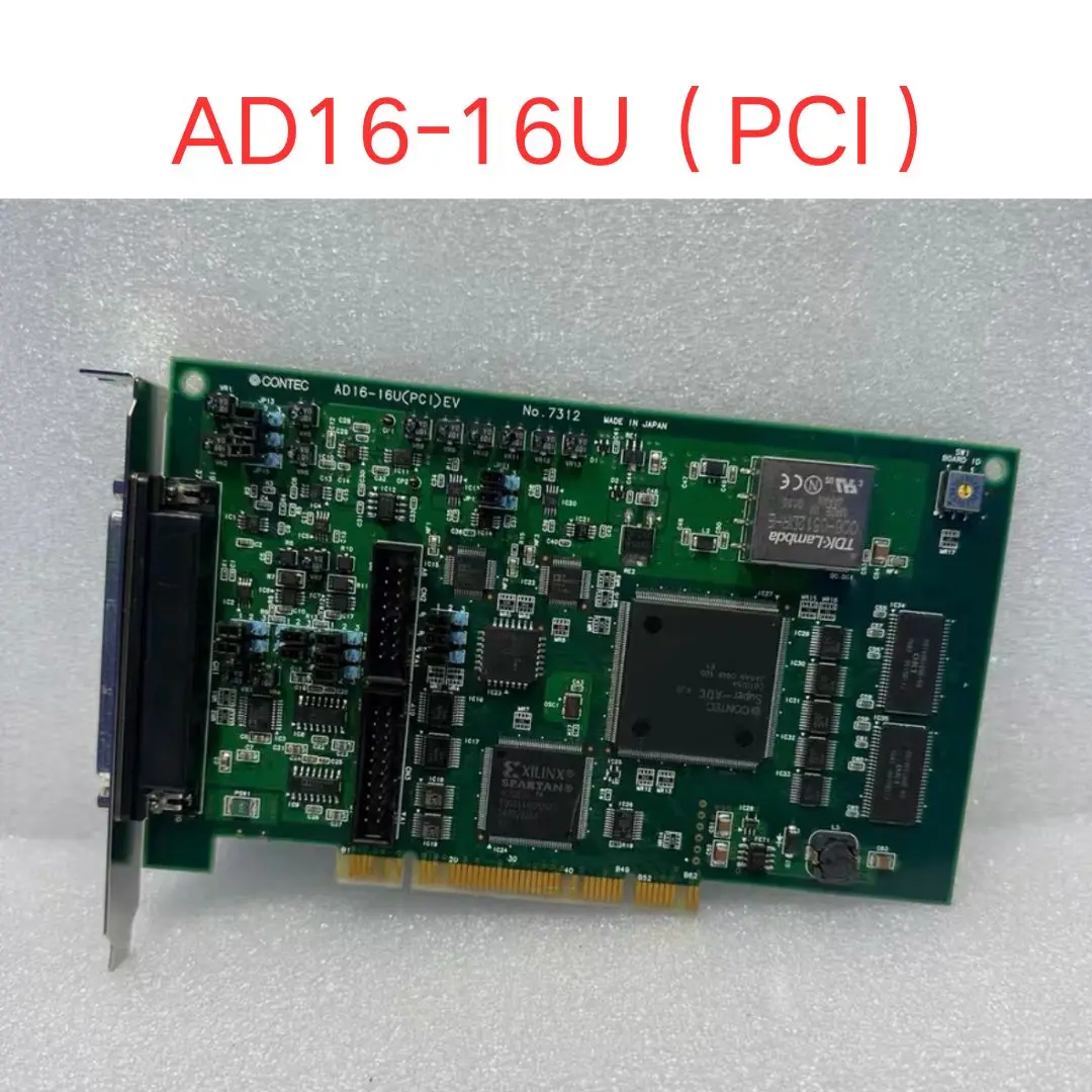 used AD16-16U（PCI）EV  NO.7312 Data Acquisition Card Fast Shipping