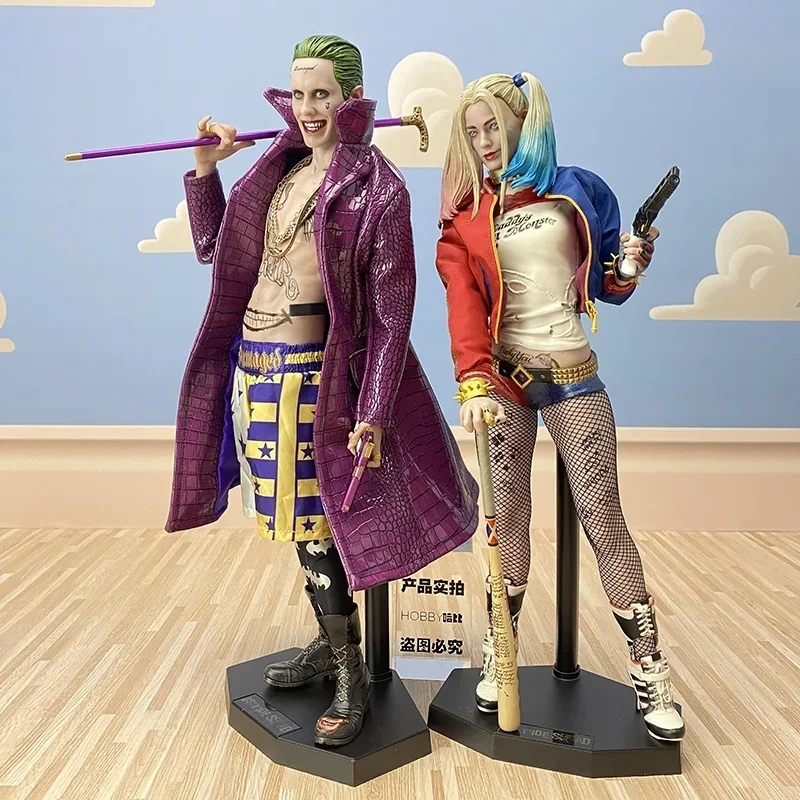 DC 1/4 und 1/6 Superhelden Figuren der Joker Mann Harley Quinn PVC Modell Spielzeug Desktop-Dekoration Ornamente Puppe Weihnachts geschenke