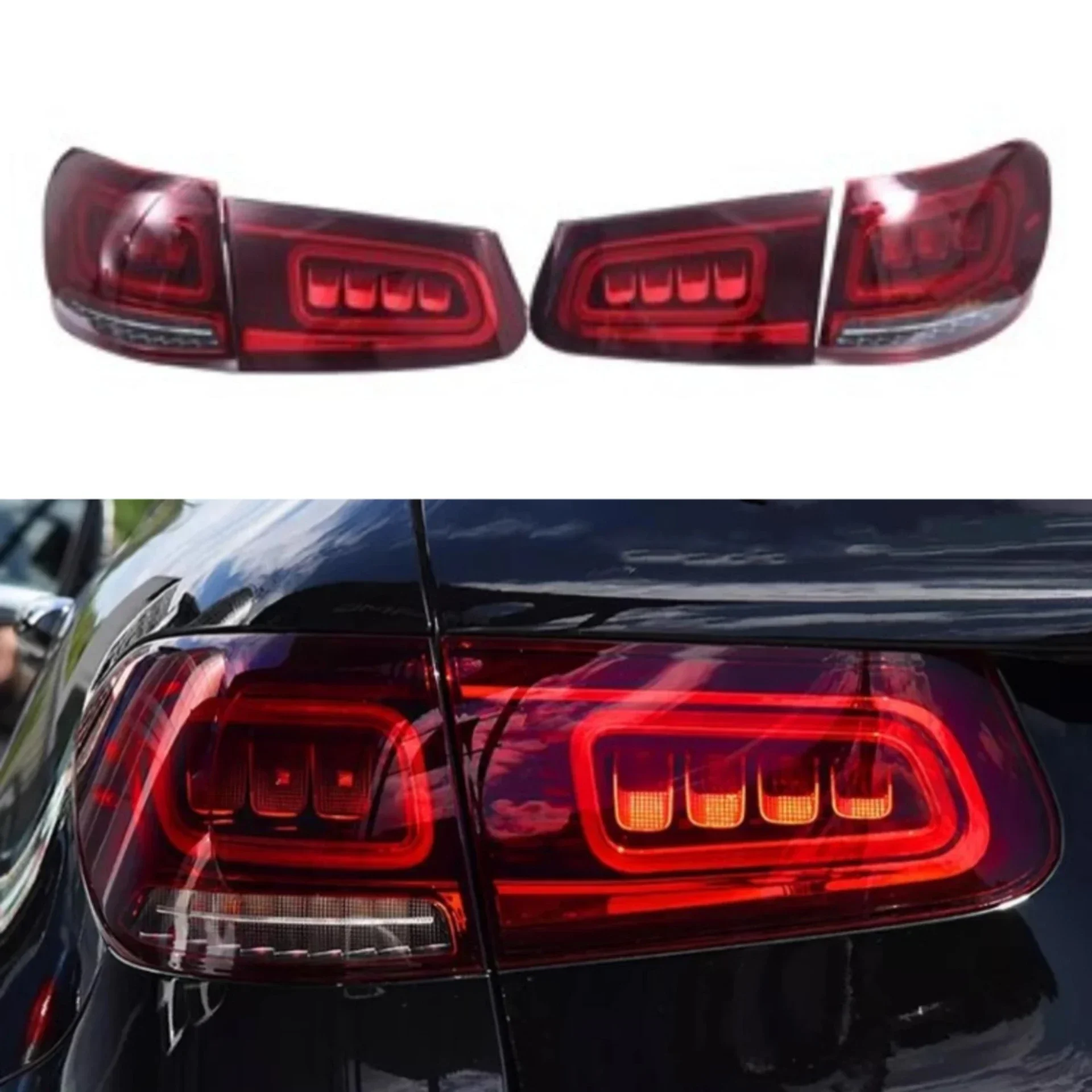 

Новый стиль Plug and Play, светодиодный задний фонарь в сборе для Mercedes Benz GLCW253 2016-2019, модифицированный стоп-сигнал с указателем поворота 2020