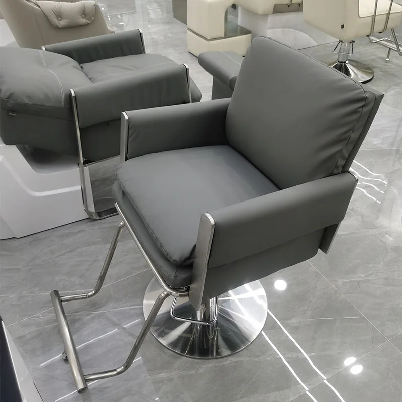 Hairdressing Pedicure Beauty Beds Salon Barber Vanity Hair Salon Chair Pedicure Spa Banco Con Ruedas Barber Station Furniture