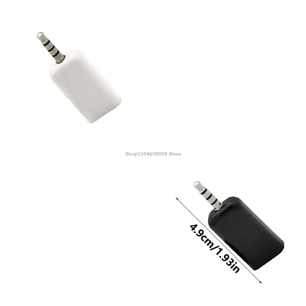 

3.5mm Auxiliary Male To USB Female Adapter For Vehicle Music Streaming Systems