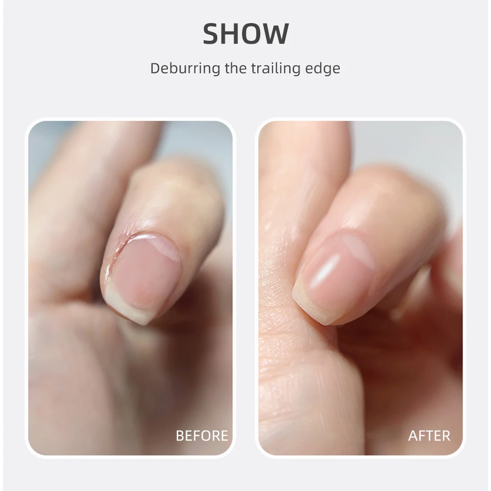 3個のダイヤモンド - 素材ネイルドリルビットセット、アクリル/ジェルネイルのシェーピングとスムージングのためのプロフェッショナルネイルアート研磨ツール