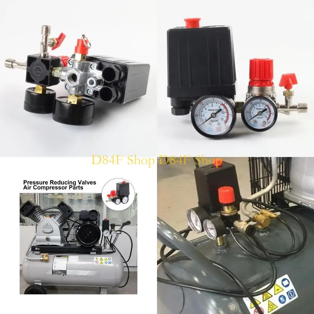 

D84F Воздушный компрессор переключателей управляющие клапаны 90 кв. Дюймов -120 фунтов на квадратный дюйм с одаренчиками с