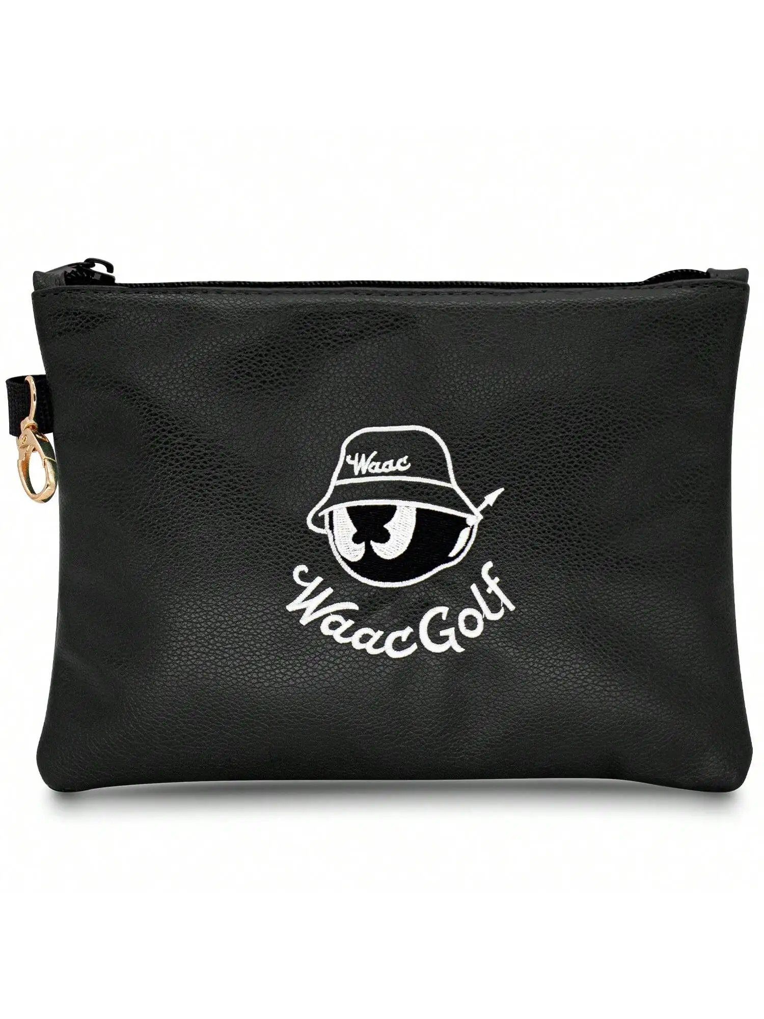 

Черная ручная сумка для гольфа в стиле Питера Пэна — мягкие и качественные аксессуары для гольфа, материал ПУ, стильный и прочный