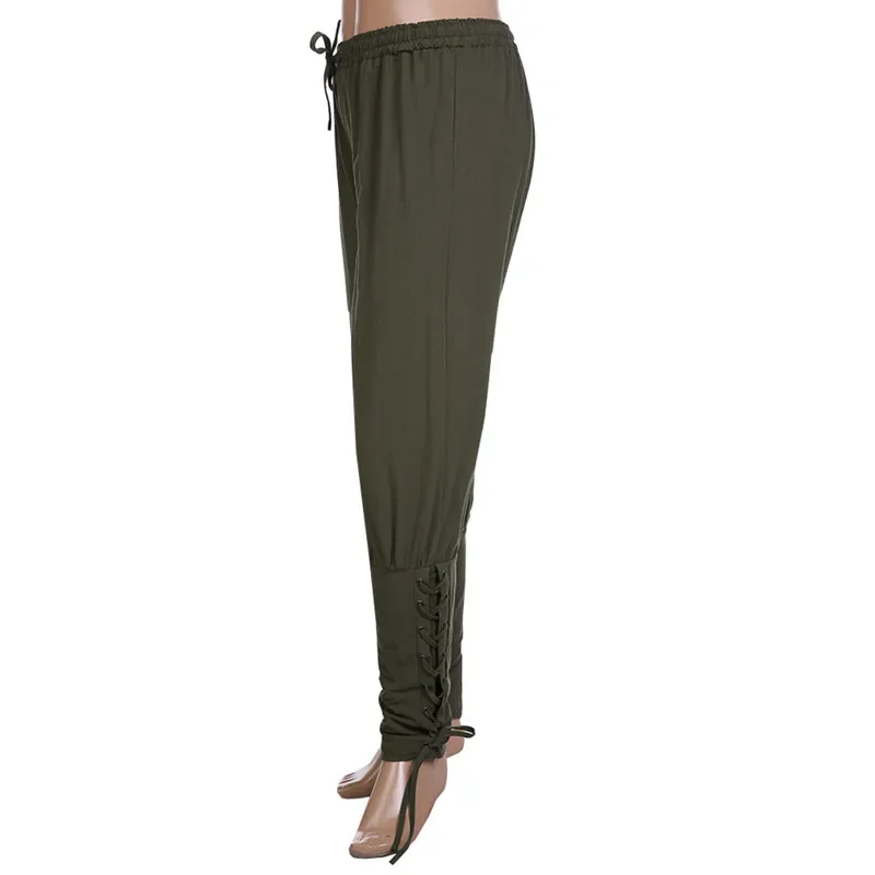 Pirate Pants For Men Viking Cosplay Renaissance Medieval Gothic Pants Pirate Costume Trouser Men Plus Size 5XL