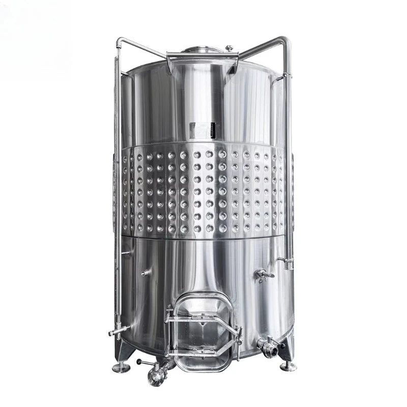 

1000L Jacketed Wine Fermenter Stainless Steel Wine Making Machine Fruit Fermenting Equipment