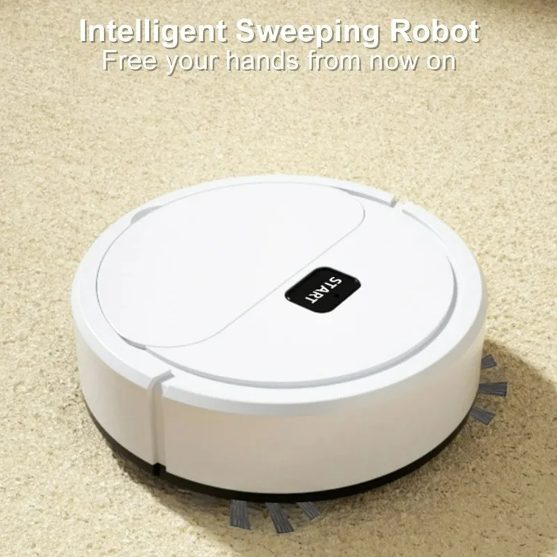 Fully Automatic Mini Sweeping Robot Mopping Suction Three in One Cleaning Machine for Household Intelligent Vacuum Cleaner