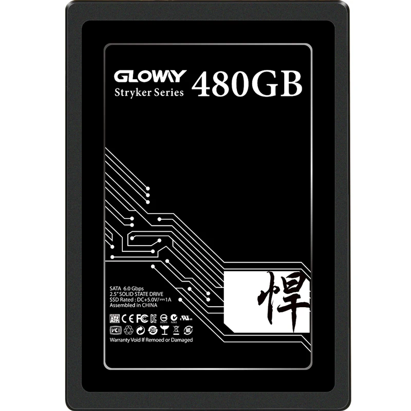 Gloway-ソリッドステートドライブ,2.5インチ,256GB, 480GB, 512GB, 1テラバイト,高品質,デスクトップ,PC