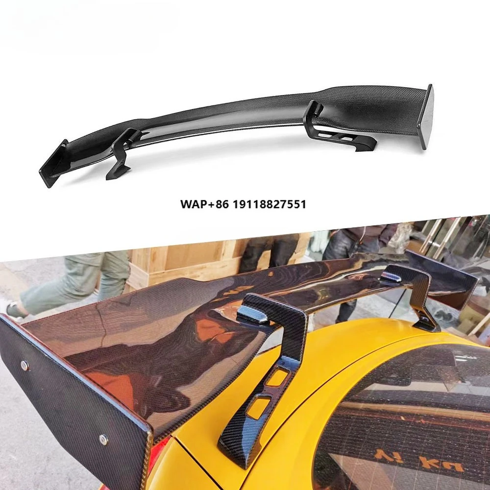 

Carbon Fiber Rear Trunk Spoiler Boot Racing Wings for TT RS R8 A3 A4 A5 A6 A7 Car Rear Wing