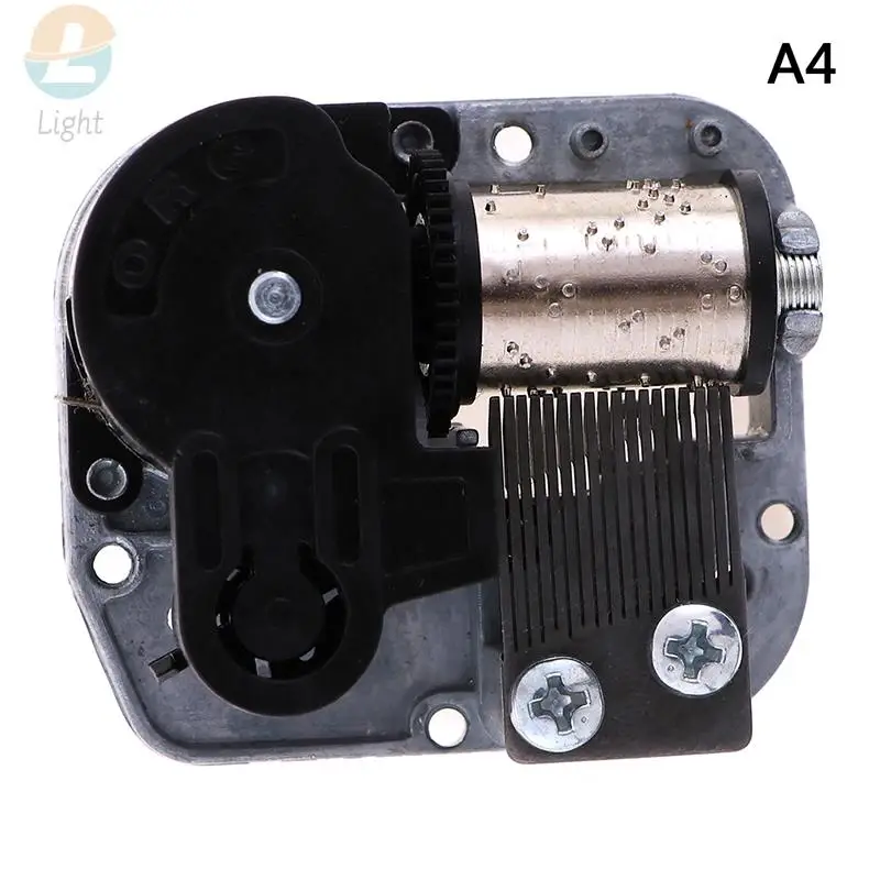 7 Songs Mechanical DIY Windup Music Box Sankyo Musical Movement + Screws + Key Christmas Gift Ornament Gift Box Accessories