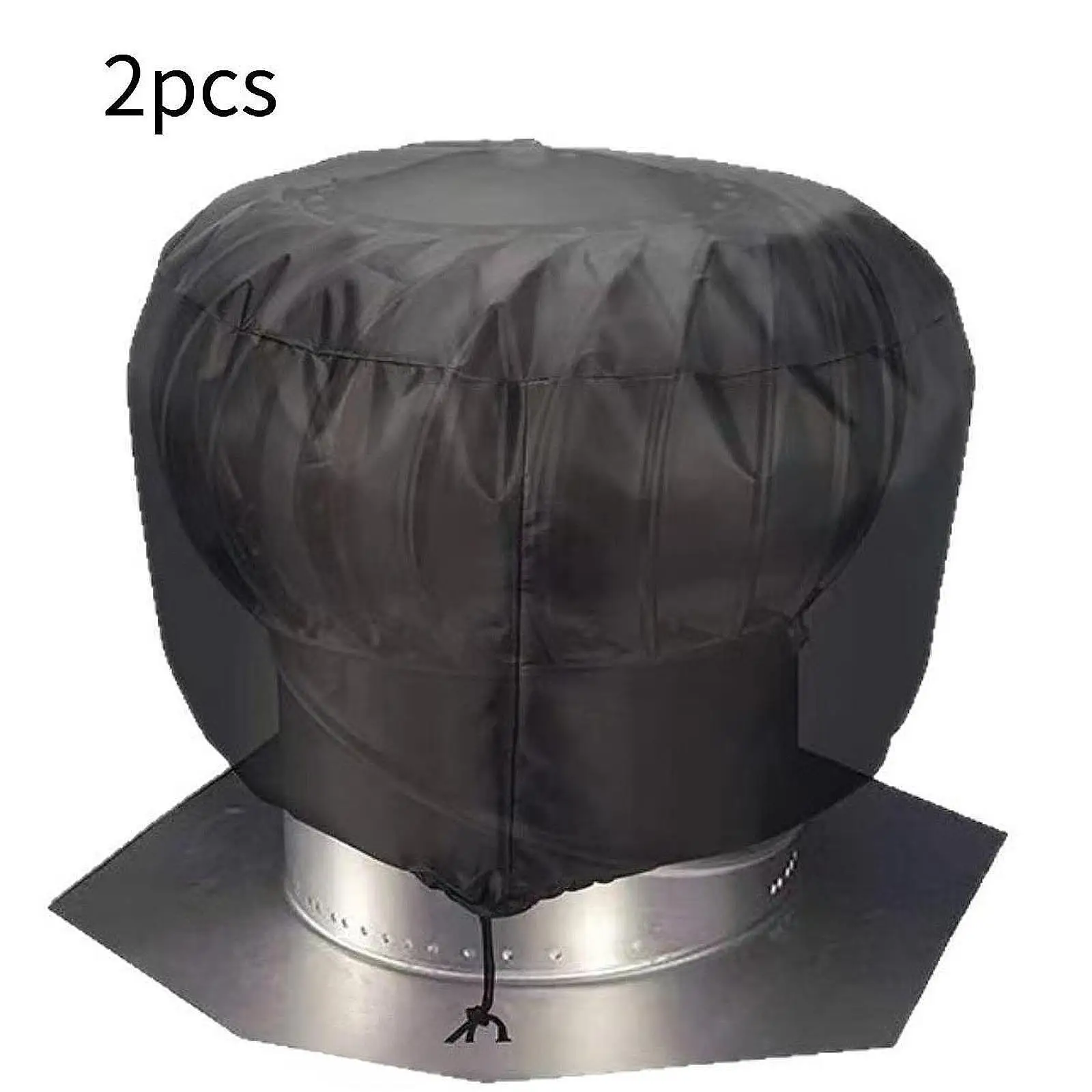 Oxford Cloth Turbine Roof Vent Cover Adjustable Protective Hood for House Attic Vent Wind Turbine