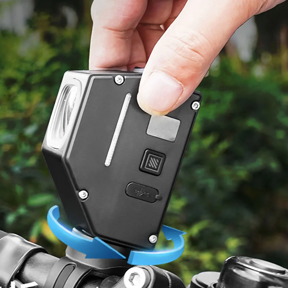 Велосипедная фара из алюминиевого сплава, 2000 люмен, с 8 режимами, антибликовое отключение для ночной езды на велосипеде, с аккумулятором 3000 мАч, 4000 мАч