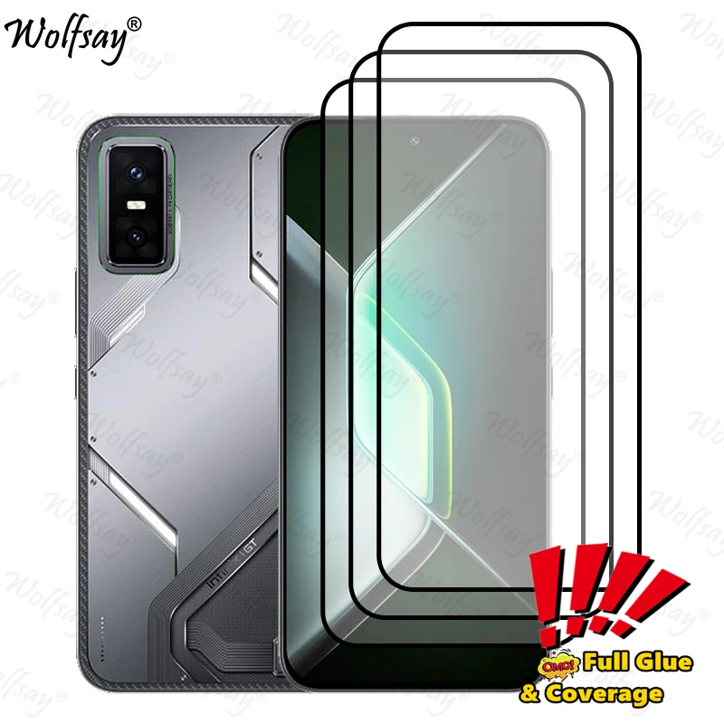Full Cover Screen Protector For Infinix GT 30 Pro Tempered Glass Infinix GT 30 Pro Glass For Infinix GT 30 Pro Glass 6.78 inch