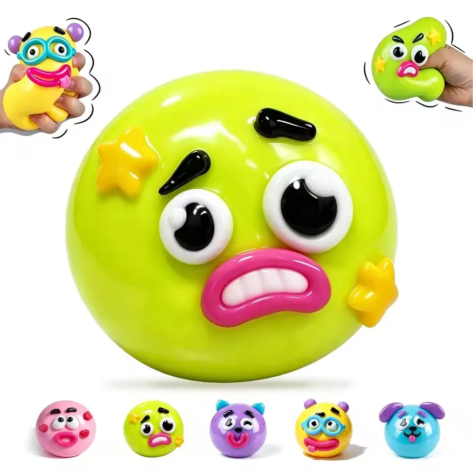 Taba Smushers Squishy DIY Curiosities Hundegesicht-Wechselspielzeug, weich, formbar, langsam aufsteigend, Quetschspielzeug, Blindbox, entspannendes sensorisches Geschenk – Detail 9