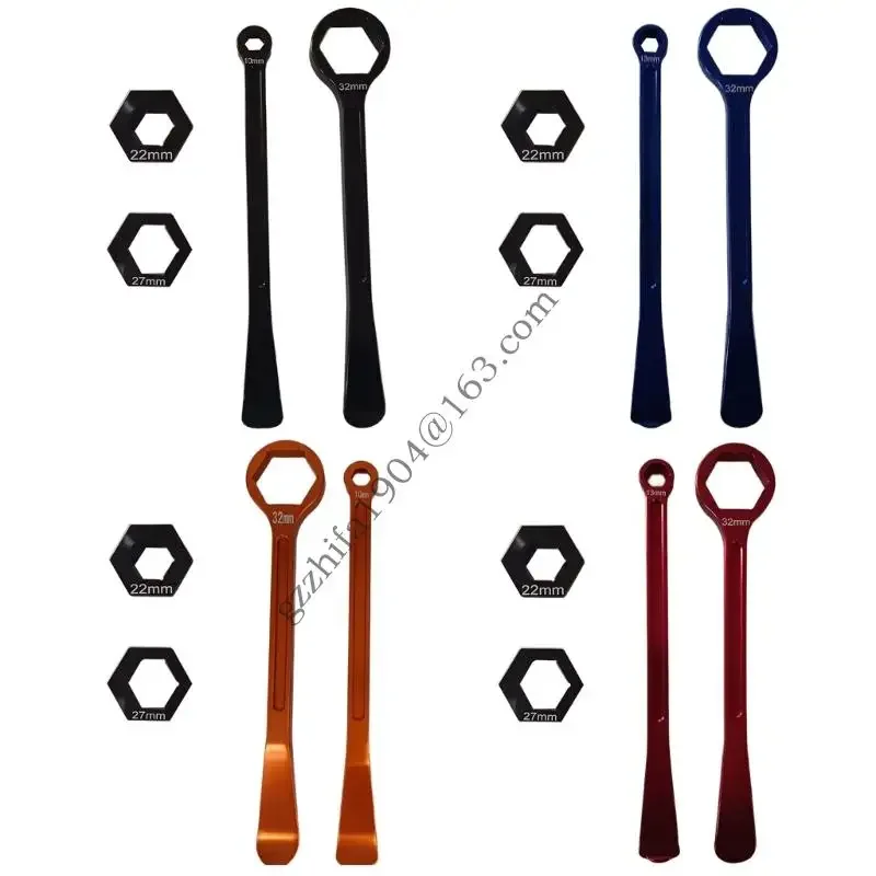 

Motorcycle Tire Change Tire Removal Installation Tool Motorbike Tyre Repair Tool Aluminum Tire Lever Wrench Tool