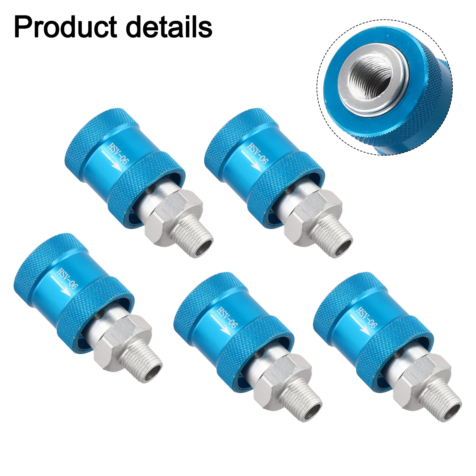 Pneumatic Control Manual Switch for g1 8 for g1 4 for g1 2 Large Effective Flow Area Valve Valve HSV-15 Maintenance Convenient