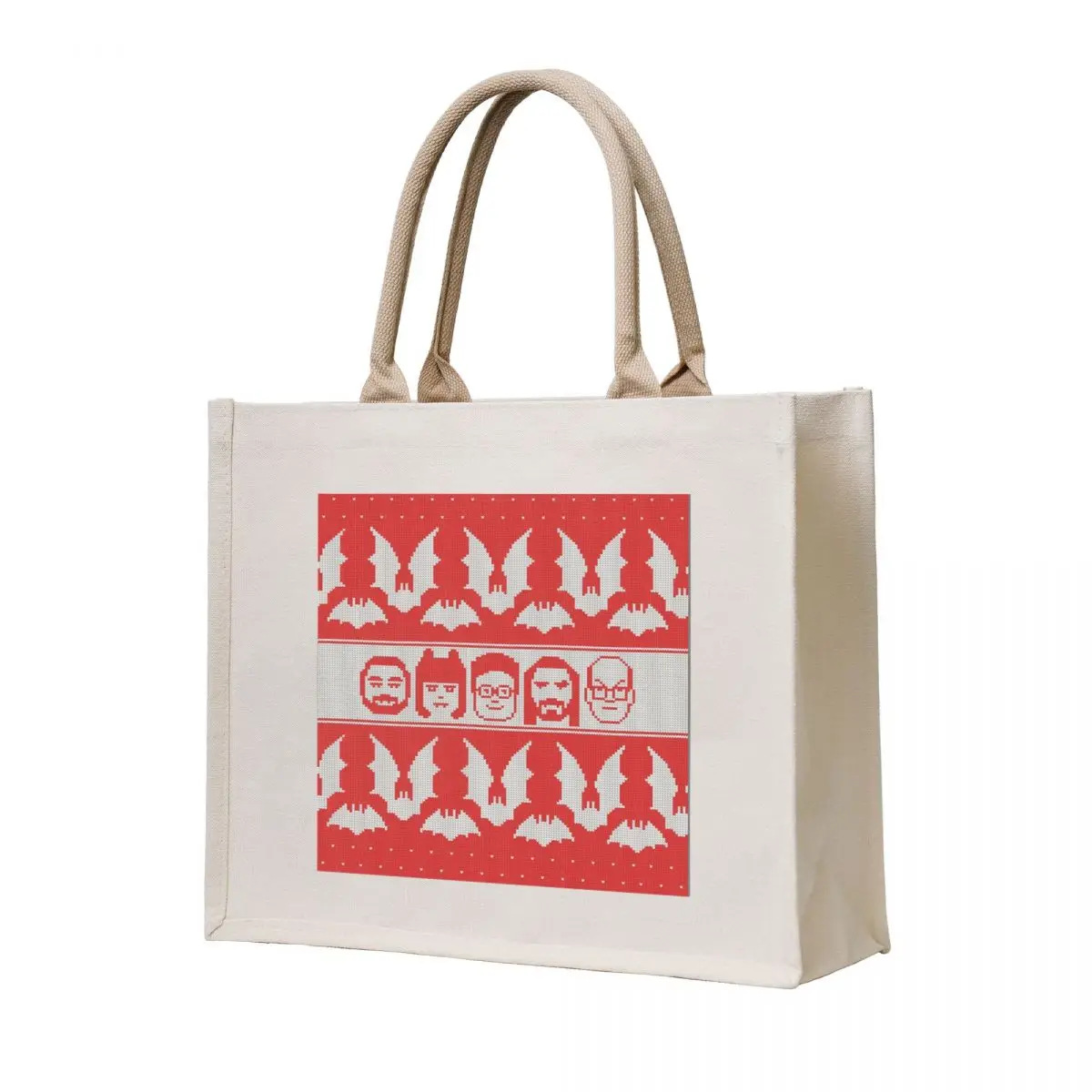 

Ugly Christmas Sweater What we Do In The Shadows Version Tote Bag bags luxury women Custom bag handbag