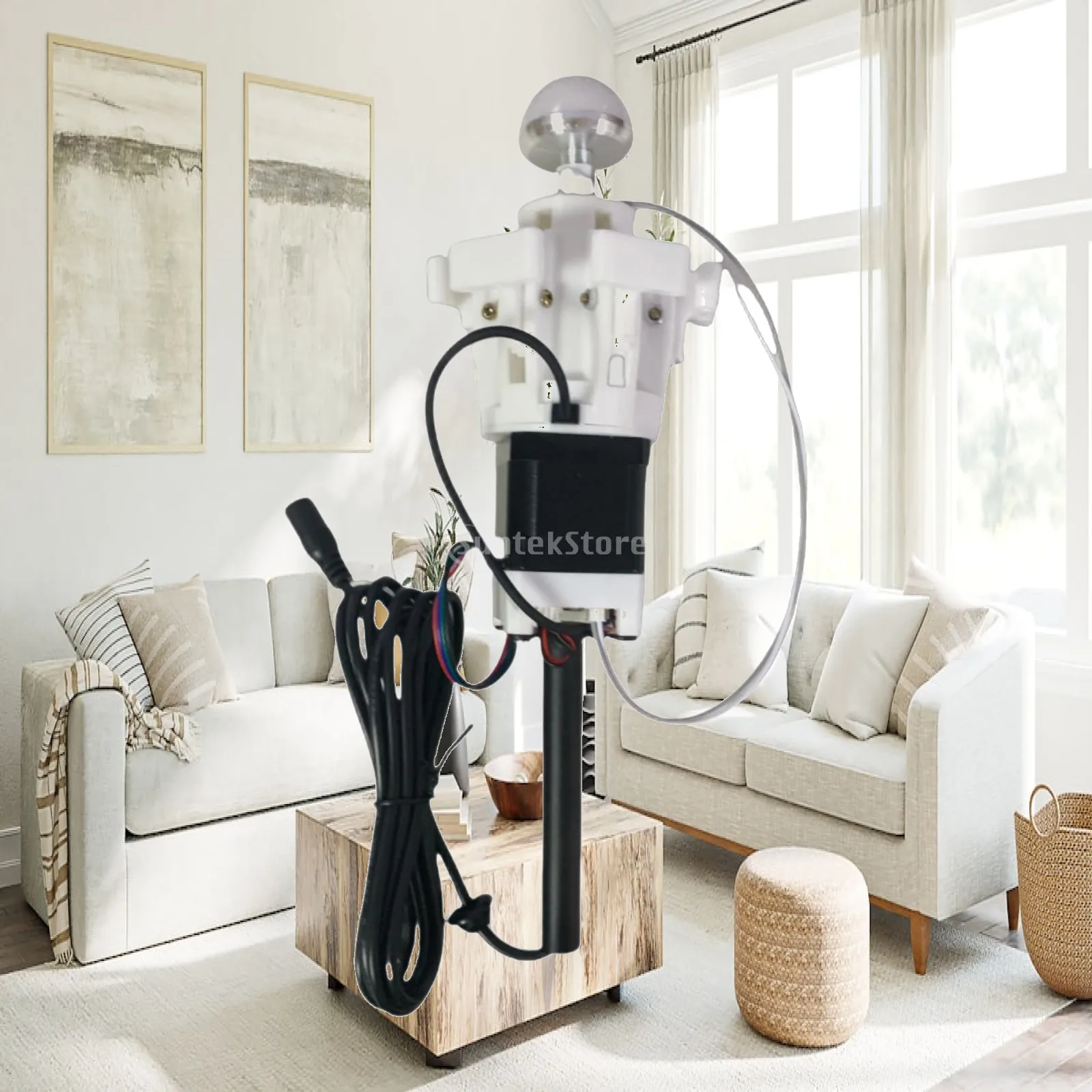 

DIY Mechanical Flower Engine Simulation Opener for Artificial Flowers Garland Art Show Home Decor