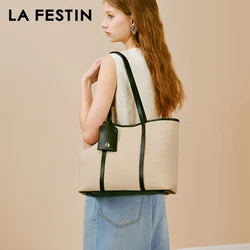 LA FESTIN Tote Bag for Women's 2024 New Large Capacity Shoulder Bag Ladies Crossbody Bag  Fashion Messenger Bag Shopping Bags