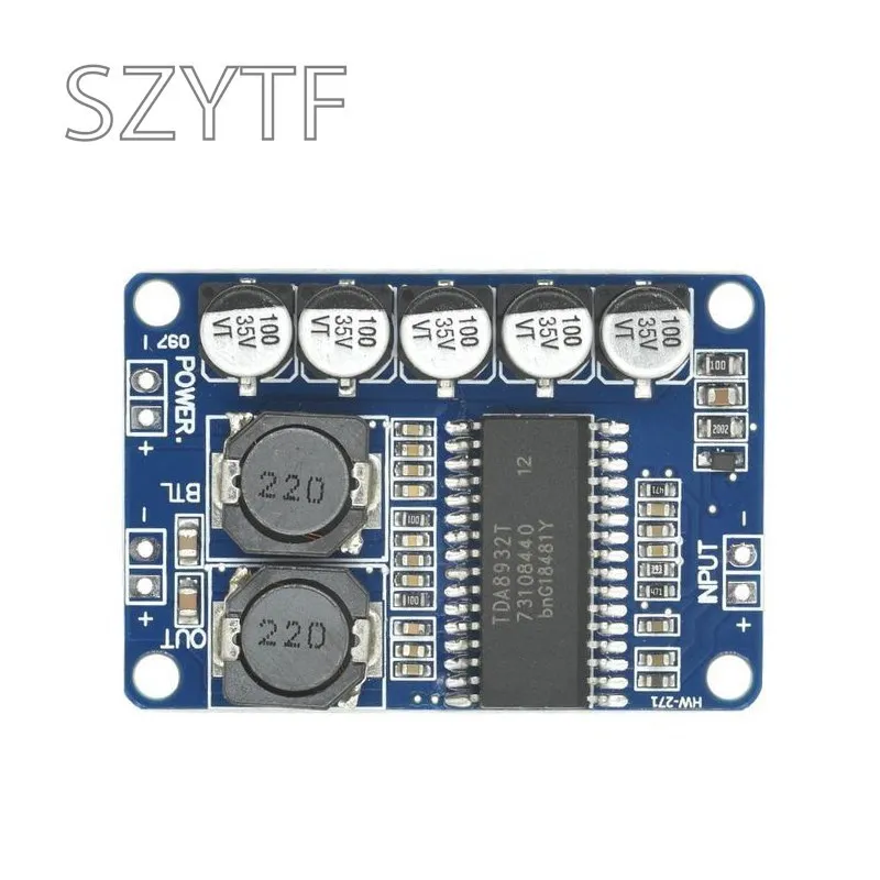 Moduł karta do cyfrowego wzmacniacza mocy 35W moduł wzmacniacz Mono o dużej mocy TDA8932 niski pobór mocy