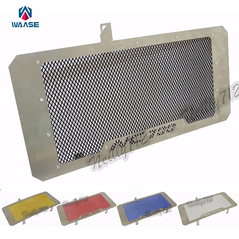 WAASE For Honda NC750 NC750S NC750X NC750N 2012 2013 2014 2015 2016 2017 Radiator Protective Cover Grill Guard Grille Protector