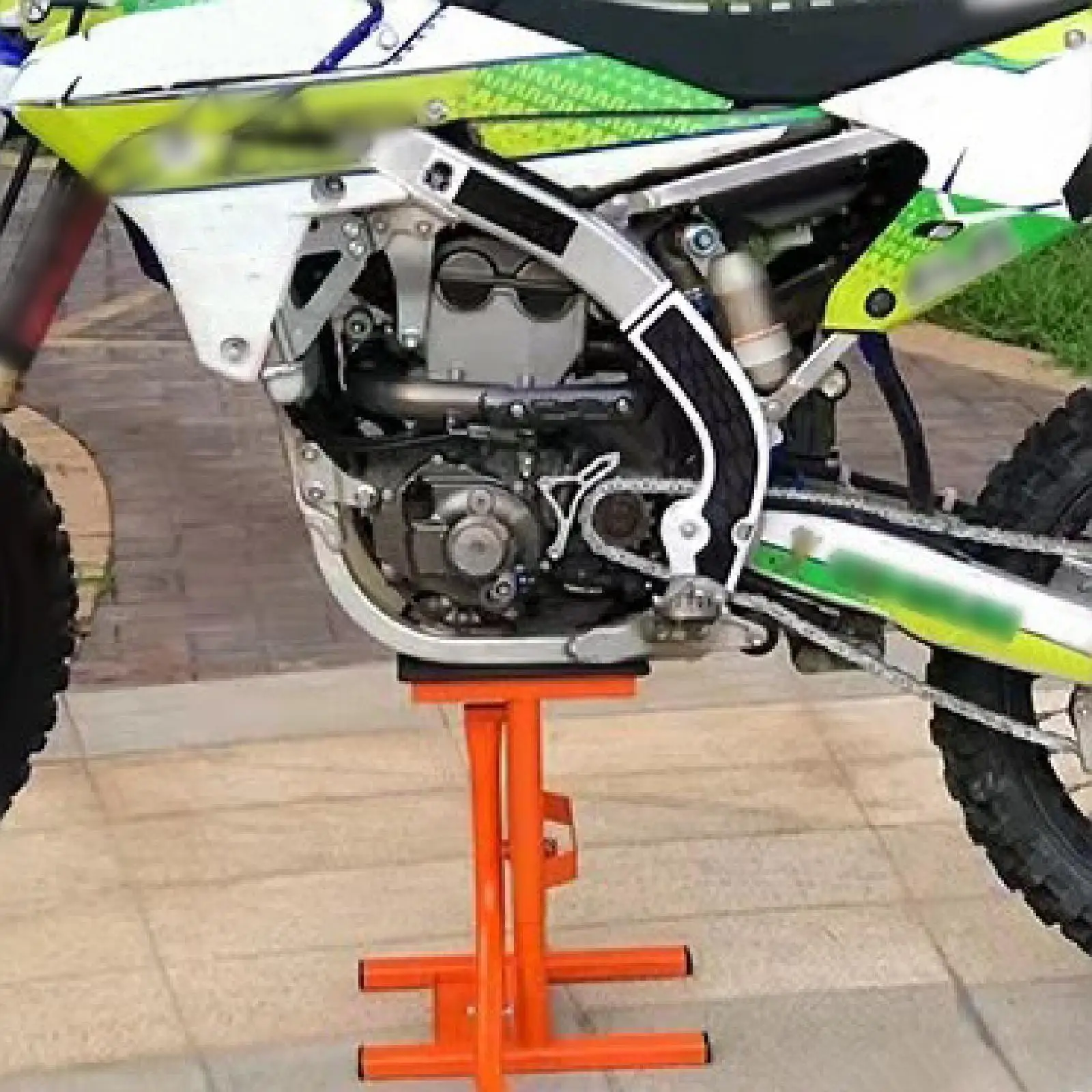 Podnośnik motocyklowy Stojak do podnoszenia Wysoka wydajność Profesjonalny podnośnik do części naprawczych o wysokości 30-41 cm Stół do naprawy rowerów