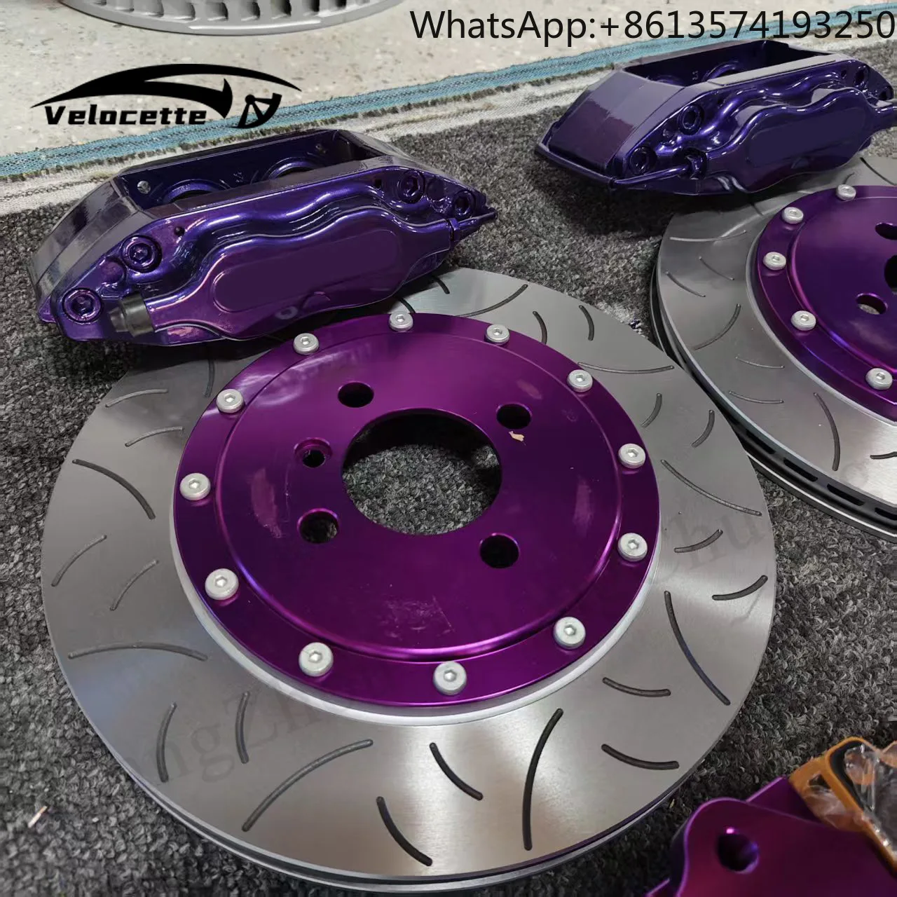 Kit de Frenos Personalizado de 4 Pistones con Disco de Freno de Acero de 300 mm para BMW 325i 1989, Audi TT, Honda City, Jazz, Volkswagen Jetta VR