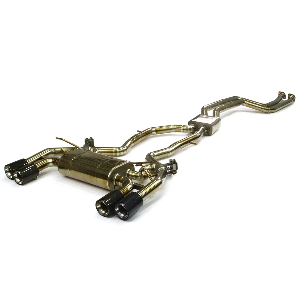 Performance Titanium Catback for BMW M2C/M2 Competition F87 3.0T 2018-2023 Single Mid Pipe Escape Exhaust