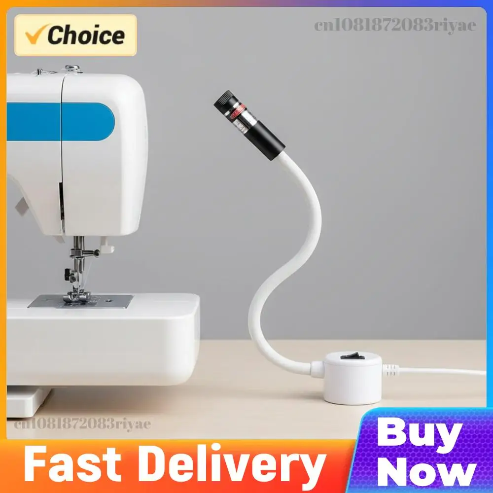 

Подсветка для швейной машины с регулируемым режимом (точечный/линейный/крестообразный) и магнитным креплением для прямой строчки