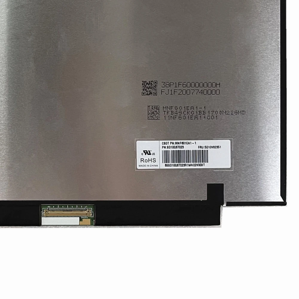 

MNF601EA1-1 fit NE156QUM-N6A V3.1 3840x2160 IPS UHD 40Pin EDP 72%NTSC 600 cd/m