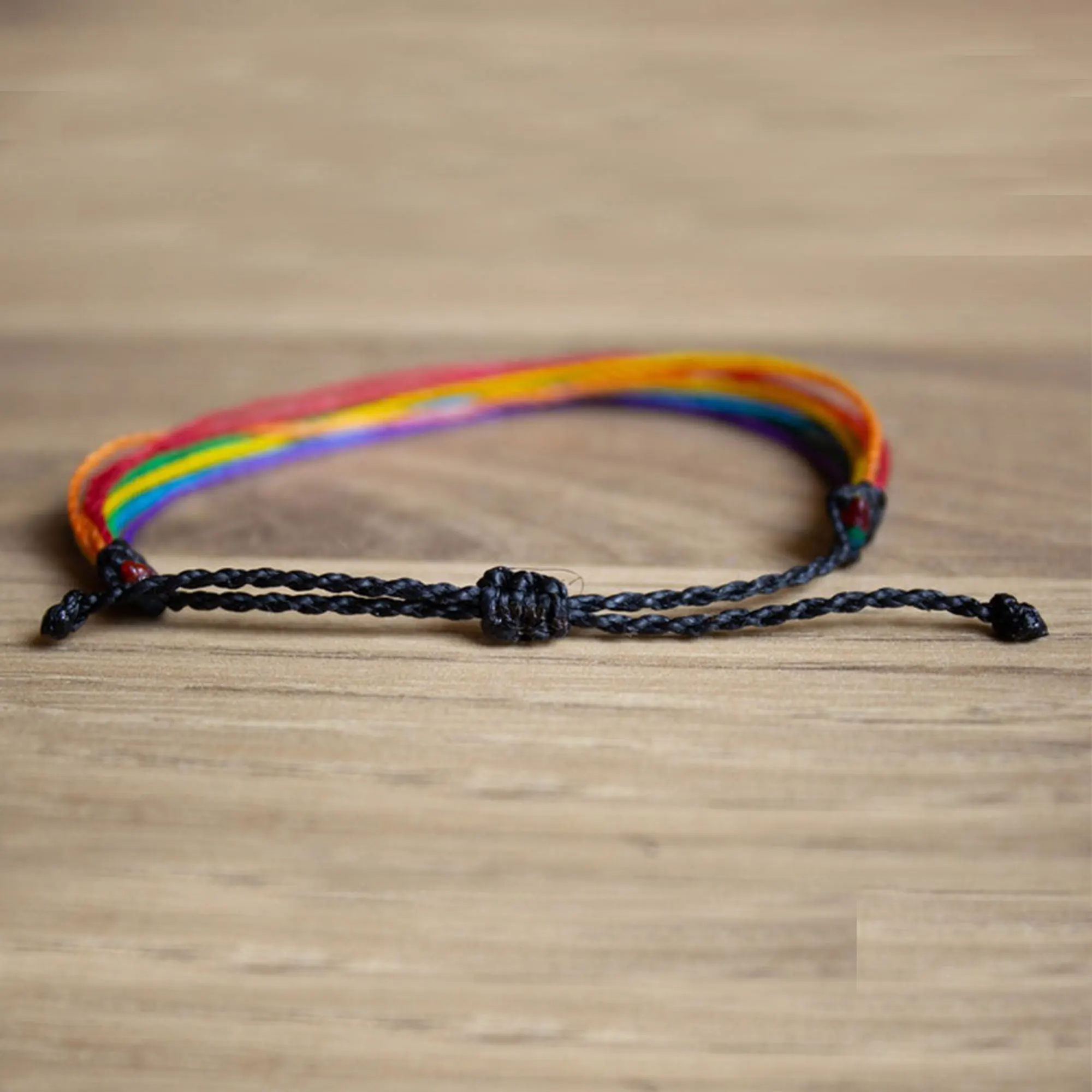 LGBTQA+ Gay pride rainbow loose layered Bracelet or anklet LGBTQA+ jewelry gift for couple pride people