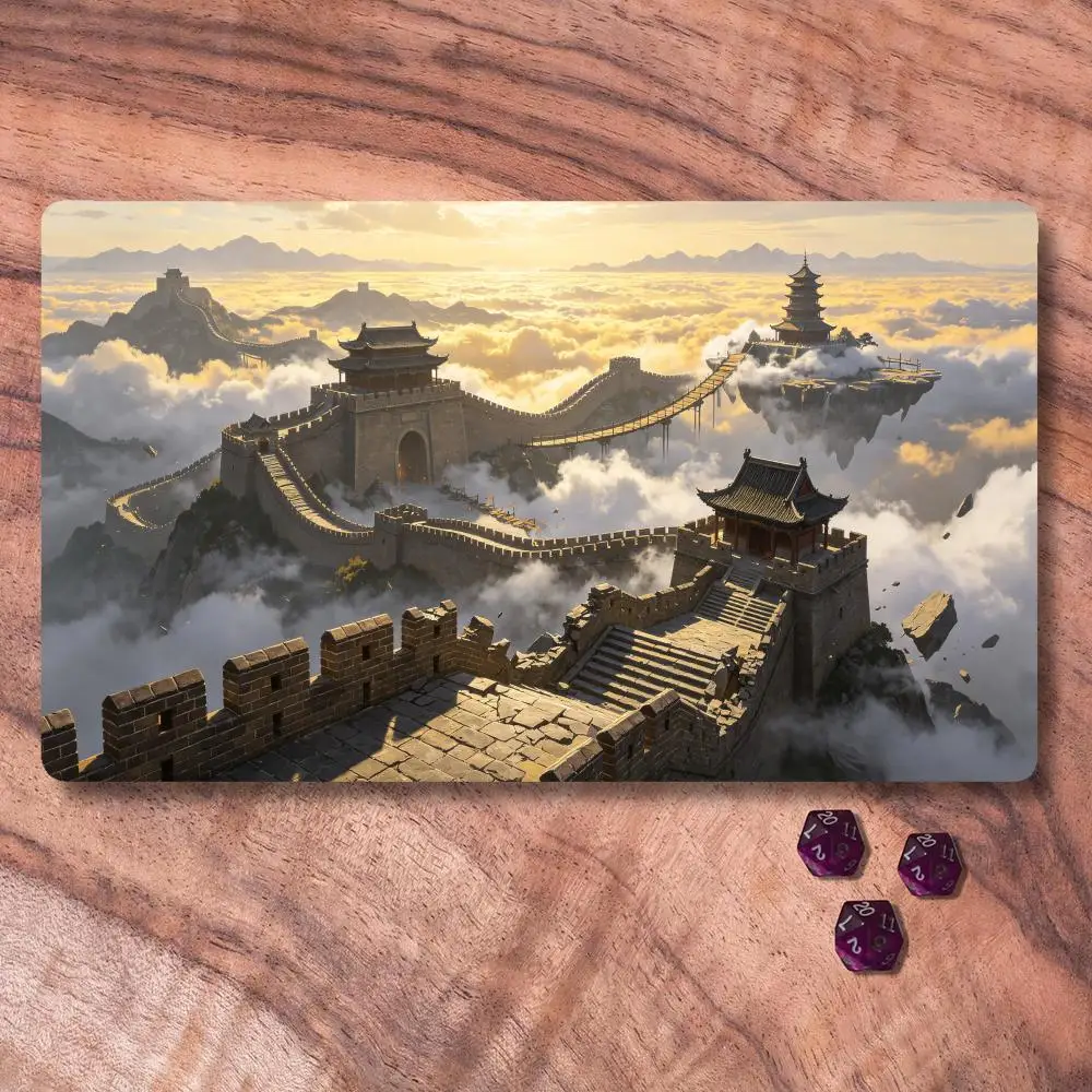 Mouse Pad Card Playmat with Zones Game Mats Tabletop rug TCG Card Battles Commander Gaming Mouse pad Duel deskmat Beginner