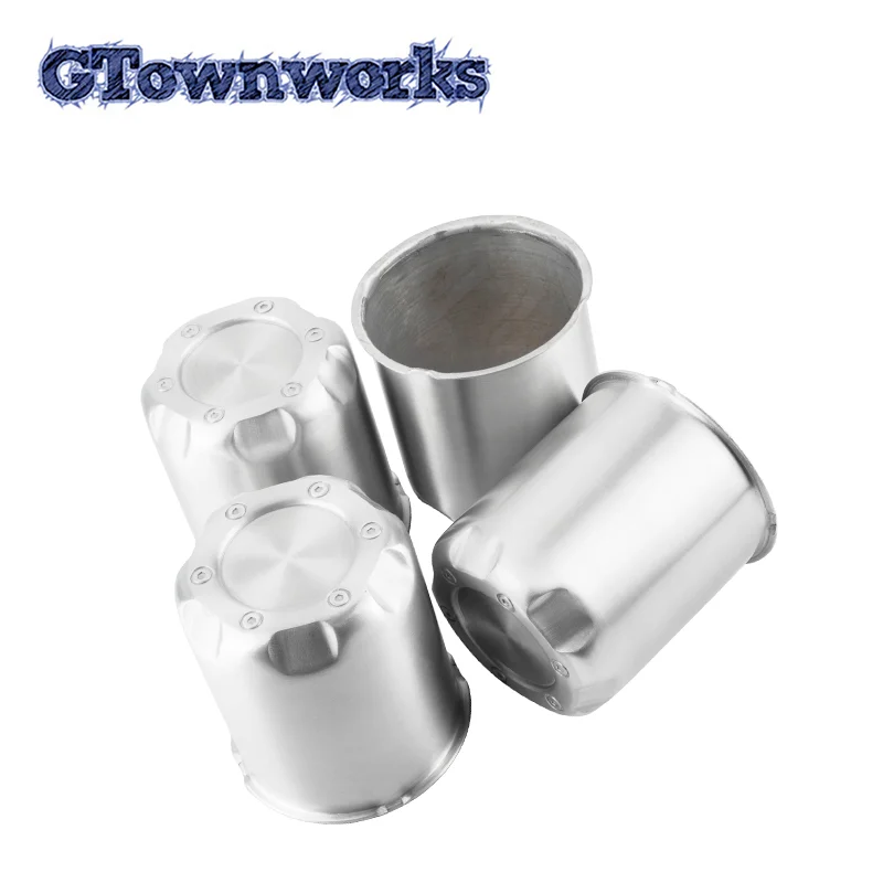 

GTownworks 4 шт./1 шт. 83 мм/3,27 дюйма алюминиевые нажимные центральные колпачки автозапчасти центральные колпачки прицепа для обод грузовика авто