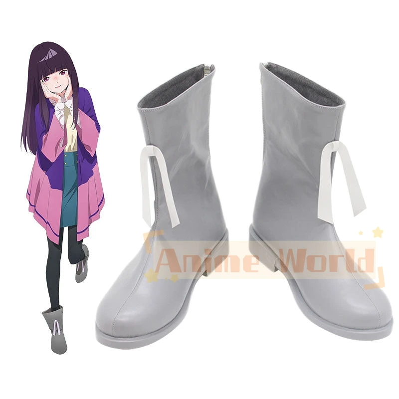 Jellyfish Can't Swim in the Night Kim Anuuku Mei Takanashi Cosplay Shoes Halloween Carnival Boots Custom Made