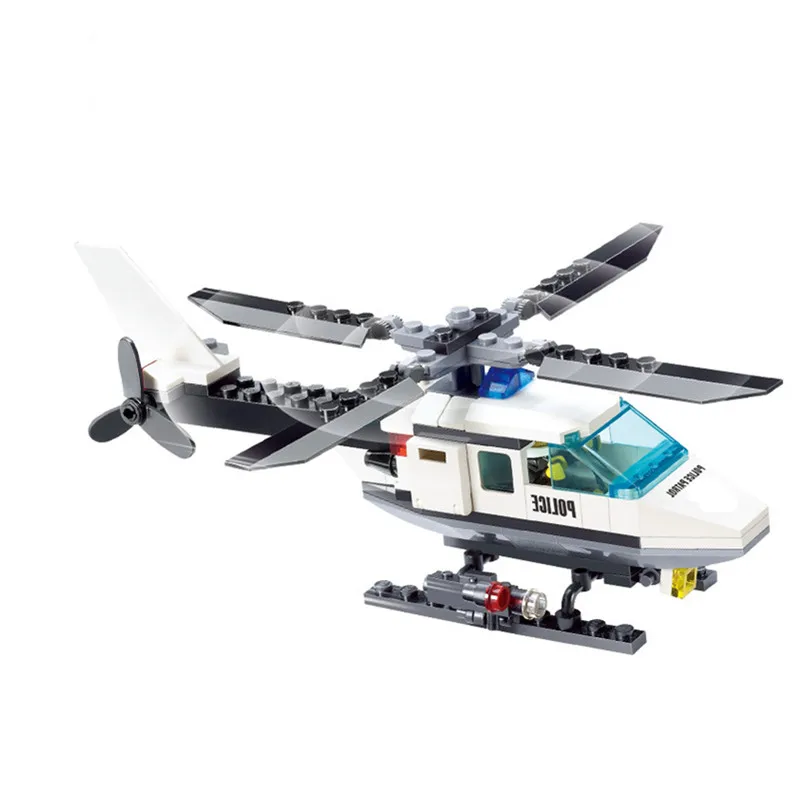 Nuevo MOC City Plane Super helicóptero avión famosos bloques de construcción Kits de ladrillos modelo clásico