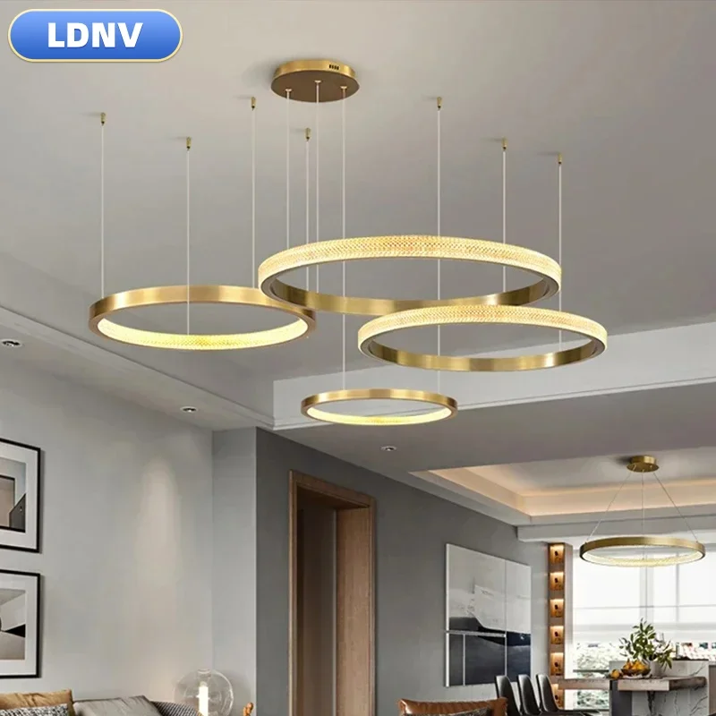 

Lamp Simple Yet Elegant Modern Chandelier , Acrylic Shape Pendant, Height Adjustable And DIY Ceiling Light Fixture For