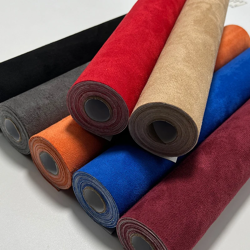 40x200cm Self-Adhesive Synthetic Suede Fabric 0.6mm Thick in Multiple Colors for Car Interior Refit Sofa Scratch Repair