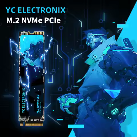 YC ELECTRONIX High Speed m.2 NVMe PCIe 3.0 2280 for Computer Laptop 256gb 512gb 1tb 2tb 4tb SSD