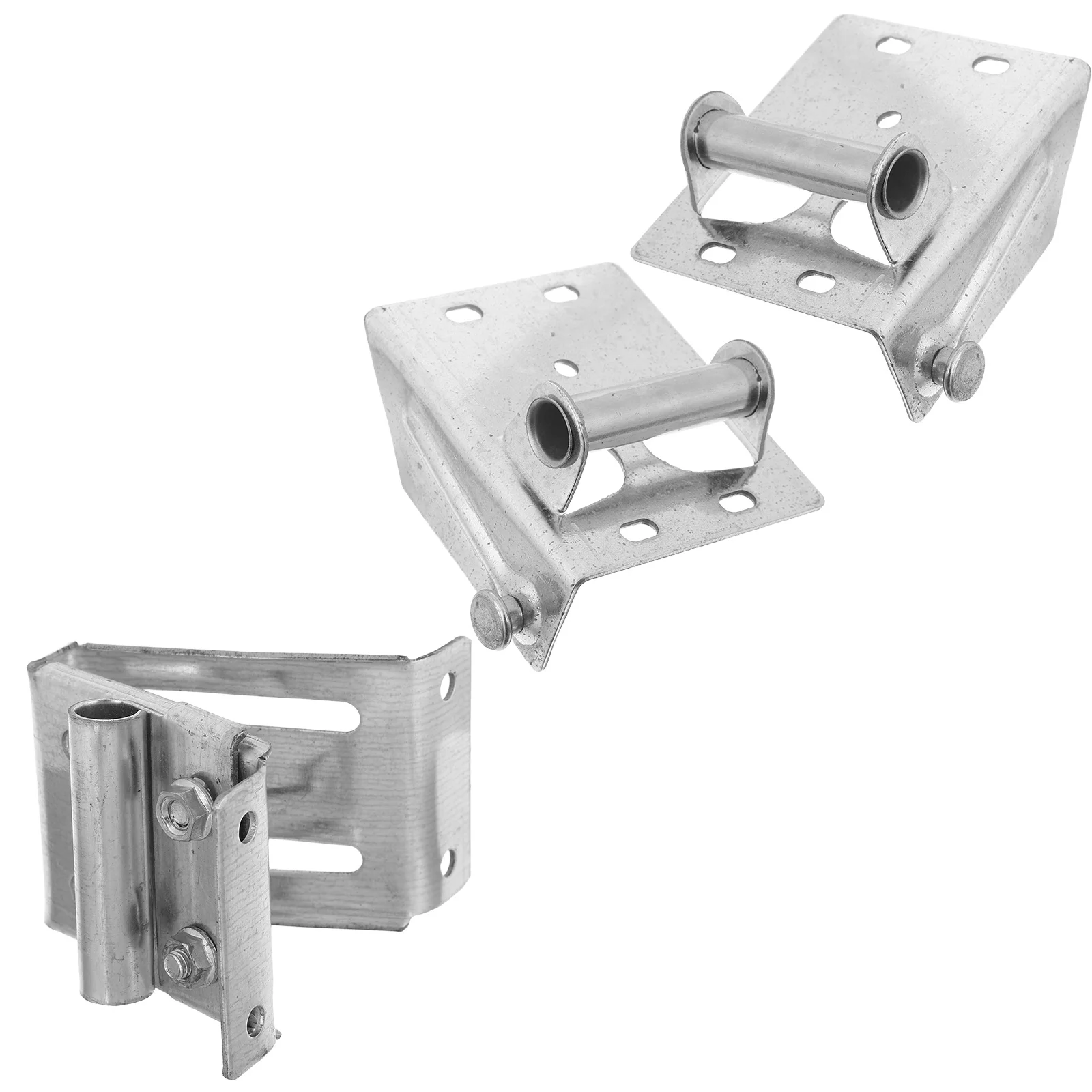 

3pcs Garage Door Hinges Heavy Duty Metal Kit Universal Door Bracket Replacement Hardware Accessories Parts