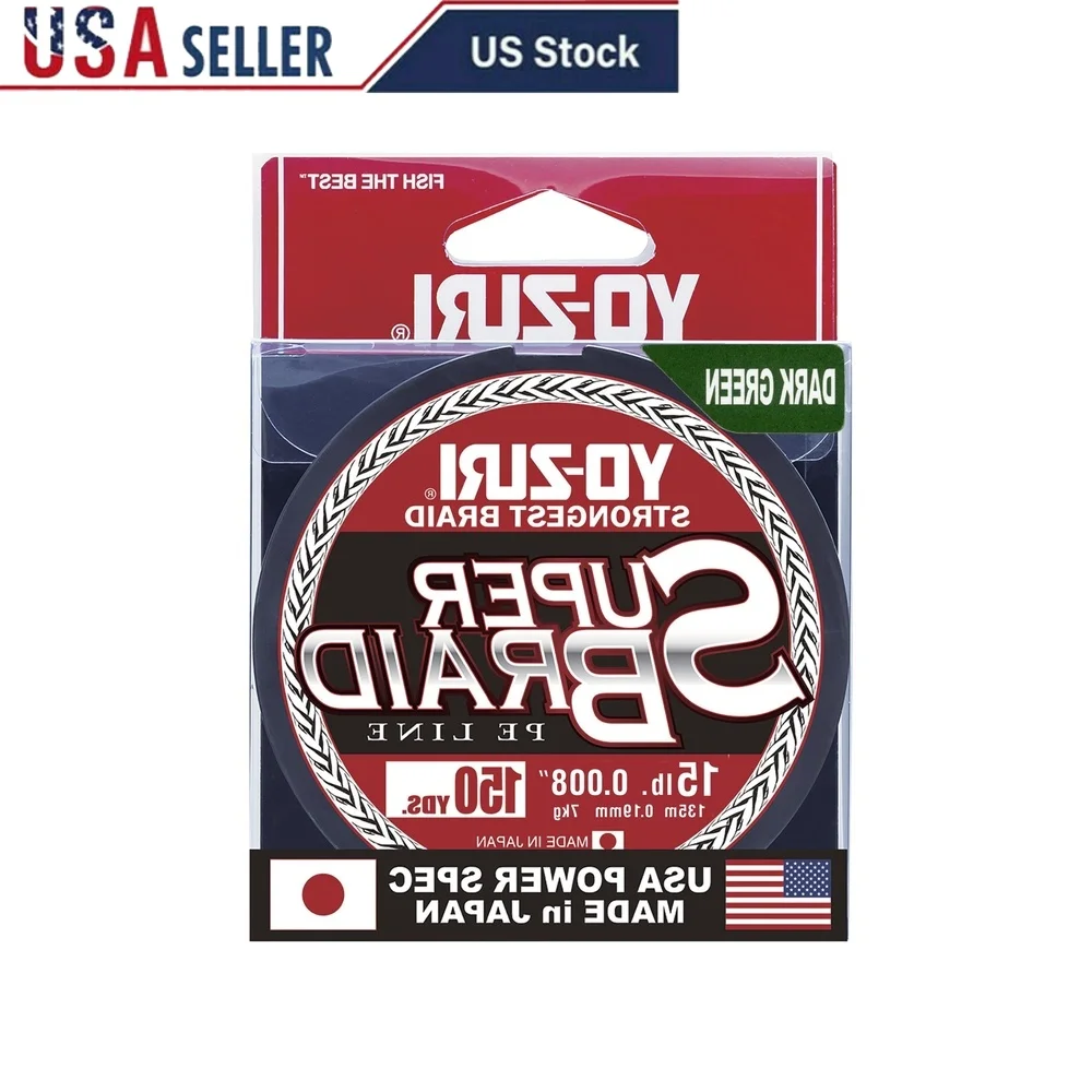 

15lb 150yd Super Braid Fishing Line Dark Green High Abrasion Resistance Low Stretch Durable Freshwater Saltwater Braid Perfect
