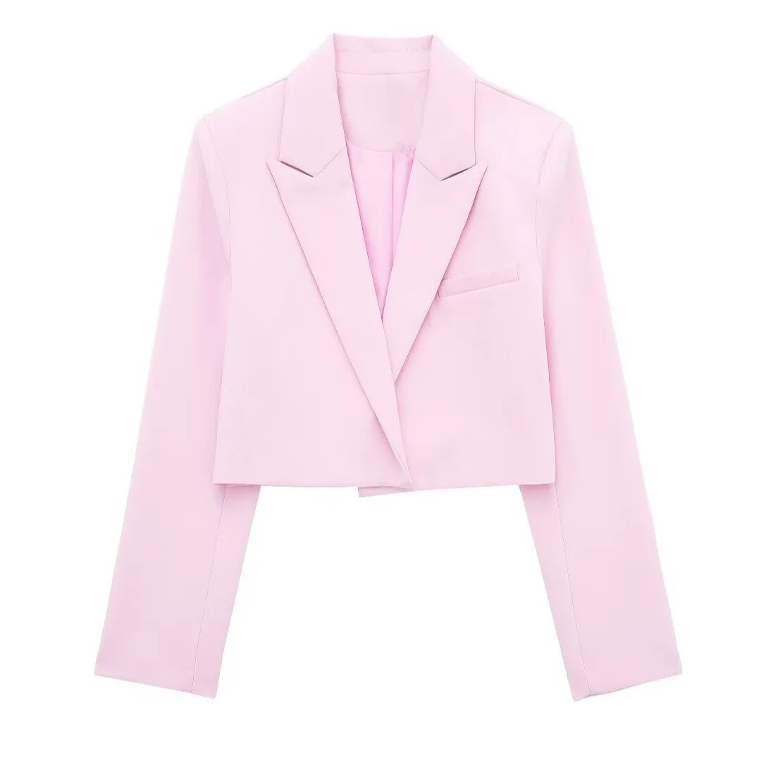 Women's Short Suit Jacket For Women's Clothing