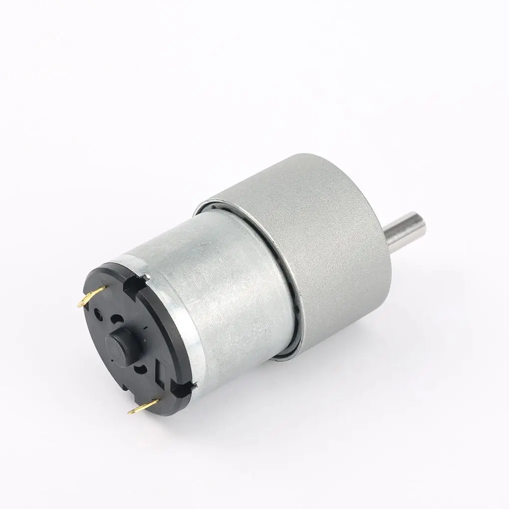 DC 12V 37GB528 8RPM/16RMP/50RMP/110RPM/210RMP Gear Motor Metal DIY Deceleration Motor for Electric Curtains