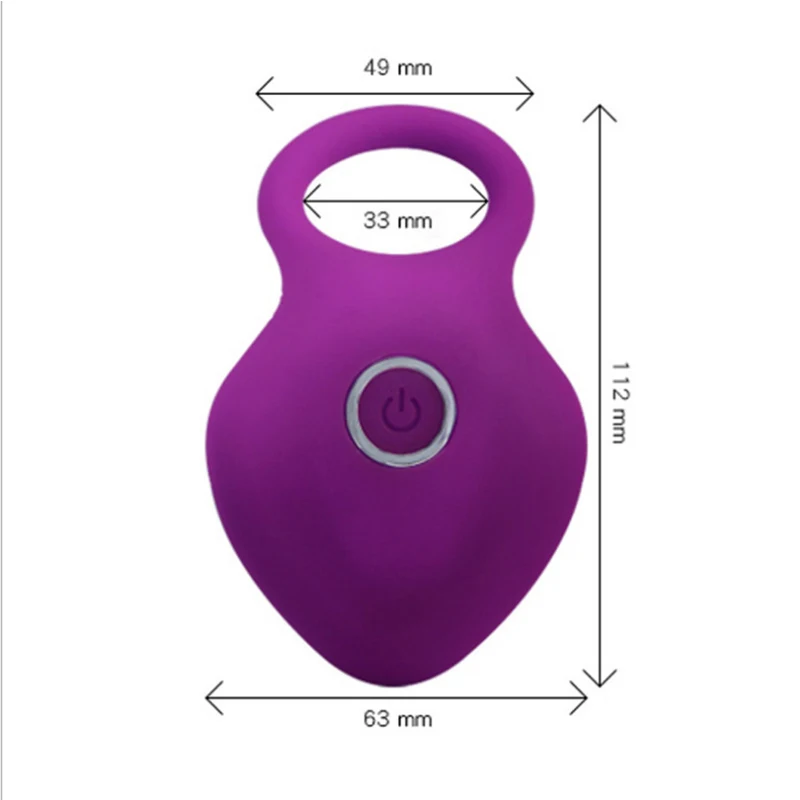 Wearable Vibrating Cock Ring Sex Toy For Men Delay Ejaculation Stronger Erection Penis Sleeve Women Clit Stimulator Massage Tool