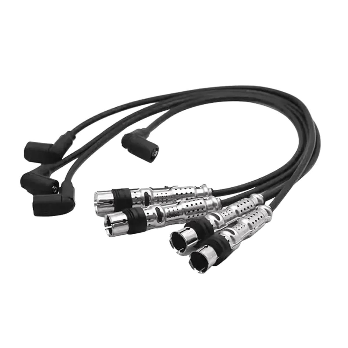 

06A905409L Ignition Cable Set Ignition Coil High Voltage Package for Vw Beetle Bora Golf Jetta Polo Sharon Skoda Seat