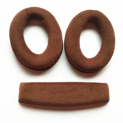 1Pair of Replacement Foam Earpads +Headband Cushion Cover Earpads for Sennheiser HD515 HD555 HD595 HD518 HD598 Headphones