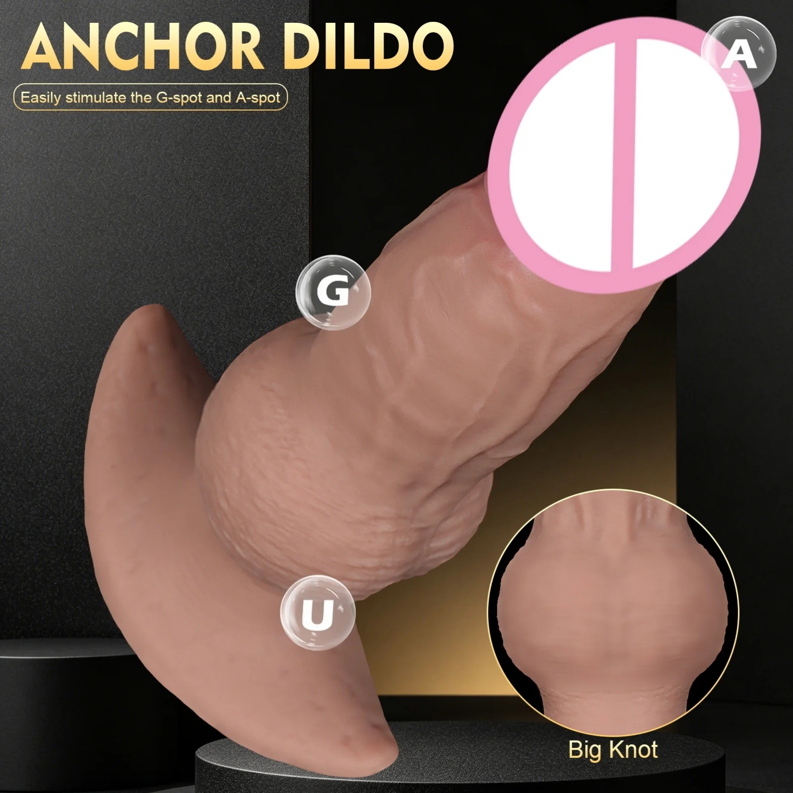 Thrusting Dildo Silicone Dildo Gay Sex Toys Strap On Dildo Big Penis Cock Vagina Prostate Massage Flexible Women Men Adult Toys - view 4