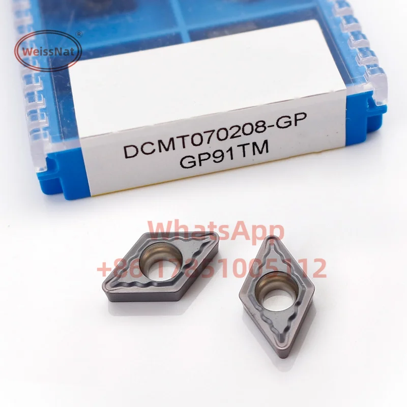 DCMT070202 DCMT070204 DCMT070208 DCMT11T304 DCMT11T308 GK1115 GM3220 GP1225 GP91TM Carbide Insert DCMT Inserts